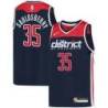 Navy2 Woody Sauldsberry Wizards Twill Jersey