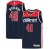 Navy2 Tom Workman Wizards Twill Jersey