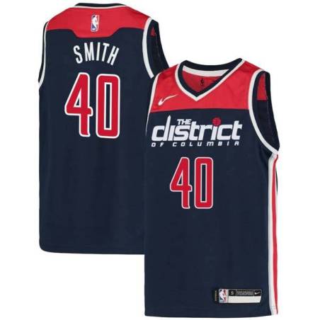 Navy2 Mike Smith Wizards Twill Jersey