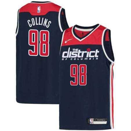 Navy2 Jason Collins Wizards Twill Jersey