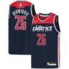 Navy2 Spencer Dinwiddie Wizards Twill Jersey