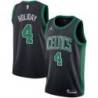 Black Jrue Holiday Celtics #4 Twill Jersey