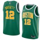 Green_Gold 2018-19 Earned Oshae Brissett Celtics #12 Twill Jersey