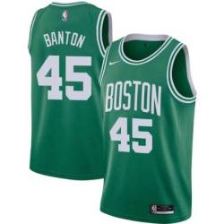 Green Dalano Banton Celtics #45 Twill Jersey