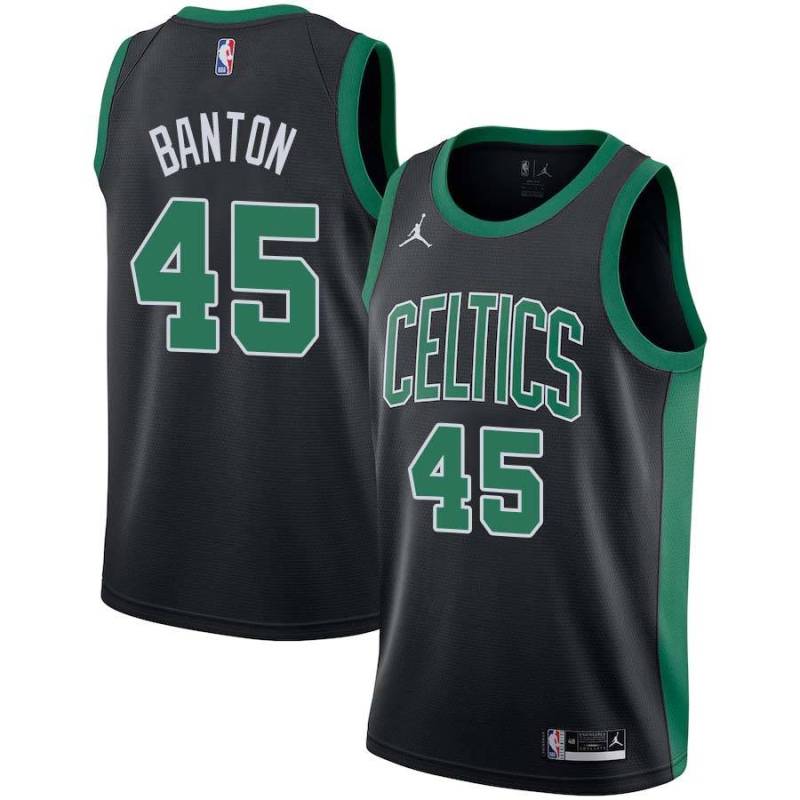 Black Dalano Banton Celtics #45 Twill Jersey