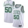 White Svi Mykhailiuk Celtics #50 Twill Jersey