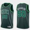 Dark Green 2020-2021 Earned Svi Mykhailiuk Celtics #50 Twill Jersey