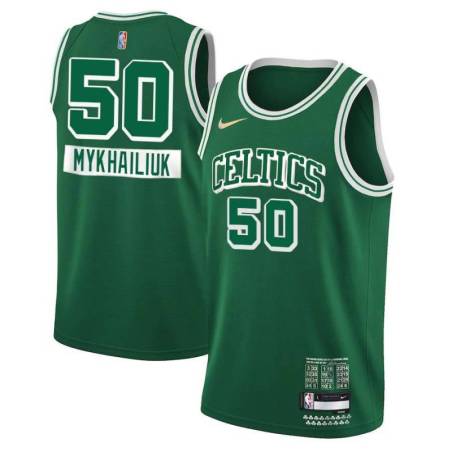 2021-22 City Svi Mykhailiuk Celtics #50 Twill Jersey