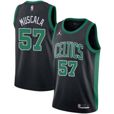 Black Mike Muscala Celtics #57 Twill Jersey