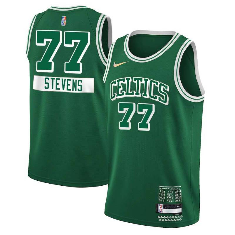 2021-22 City Lamar Stevens Celtics #77 Twill Jersey