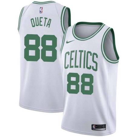 White Neemias Queta Celtics #88 Twill Jersey