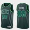 Dark Green 2020-2021 Earned Neemias Queta Celtics #88 Twill Jersey