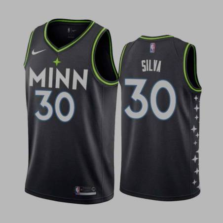 Minnesota Timberwolves Chris Silva 2020-21 City Edition Jersey