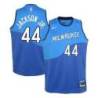 Blue_City Color Twill Andre Jackson Jr. Bucks Jersey #44 PayPal/Credit Card
