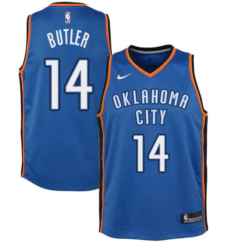 Blue Jared Butler Thunder Twill Jersey Oklahoma City OKC #14