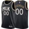 Black_City George Feigenbaum Hawks Twill Jersey Atlanta #00