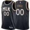 Black_City Mike O'Neill Hawks Twill Jersey Atlanta #00