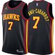 Black Timothé Luwawu-Cabarrot Hawks Twill Jersey Atlanta #7