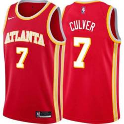 Torch_Red Jarrett Culver Hawks Twill Jersey Atlanta #7