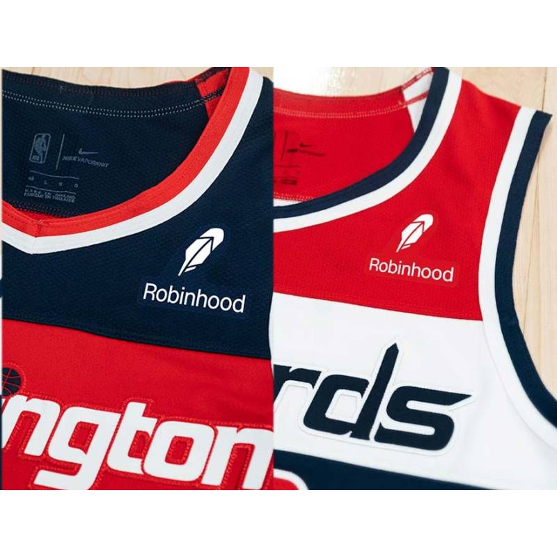 Washington Wizards Sponsor Robinhood patch