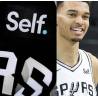 San Antonio Spurs Sponsor Self Financial patch