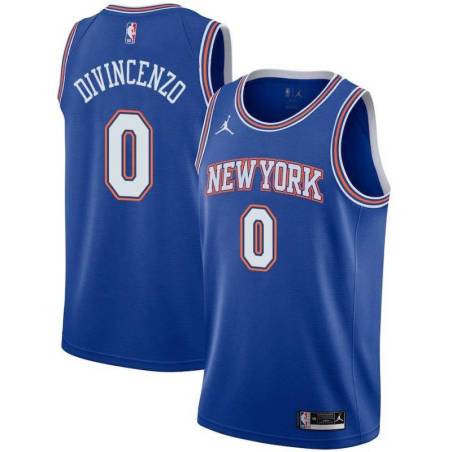 Blue2 Donte DiVincenzo Knicks Twill Jersey