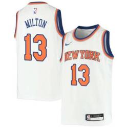 White Shake Milton Knicks Twill Jersey