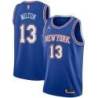 Blue2 Shake Milton Knicks Twill Jersey