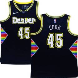 Nuggets #45 Anthony Cook 2021-22 City Jersey