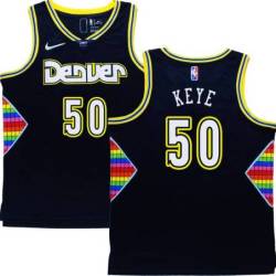 Nuggets #50 Julius Keye 2021-22 City Jersey