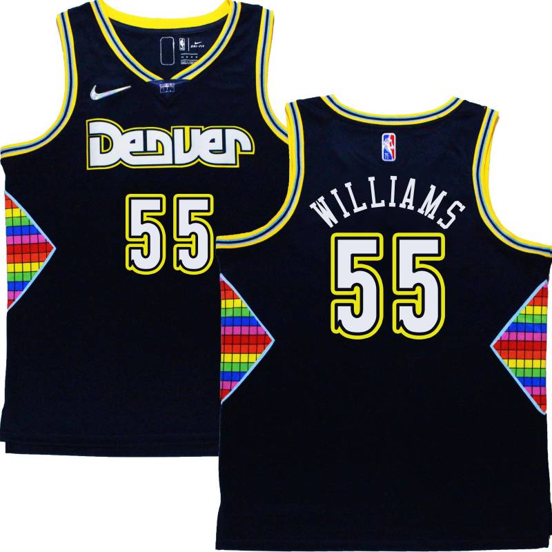 Nuggets #55 Aaron Williams 2021-22 City Jersey