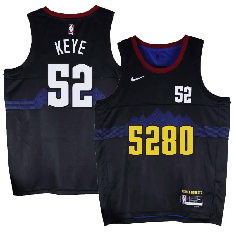 Nuggets #52 Julius Keye 5280 City Jersey