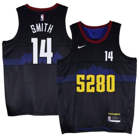 Nuggets #14 Ish Smith 5280 City Jersey