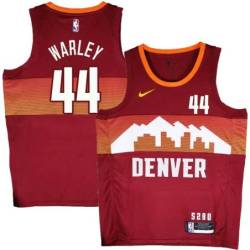 Nuggets #44 Ben Warley Flatirons red Jersey