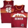 Nuggets #45 Tom LaGarde Flatirons red Jersey