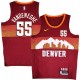 Nuggets #55 Kiki Vandeweghe Flatirons red Jersey