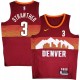 Nuggets #3 Julian Strawther Flatirons red Jersey