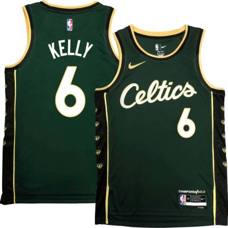 Celtics #6 Tom Kelly 2022-2023 City Edition Jersey