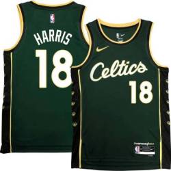 Celtics #18 Bob Harris 2022-2023 City Edition Jersey