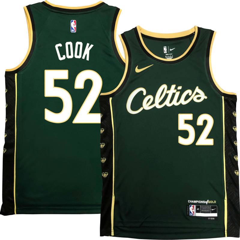 Celtics #52 Norm Cook 2022-2023 City Edition Jersey