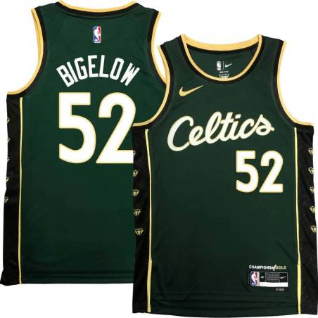 Celtics #52 Bob Bigelow 2022-2023 City Edition Jersey