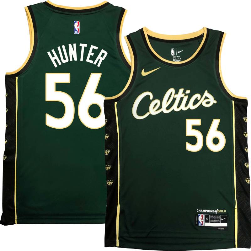 Celtics #56 Brandon Hunter 2022-2023 City Edition Jersey