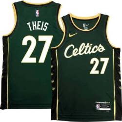 Celtics #27 Daniel Theis 2022-2023 City Edition Jersey