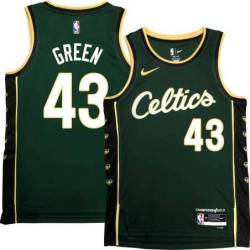 Celtics #43 Javonte Green 2022-2023 City Edition Jersey