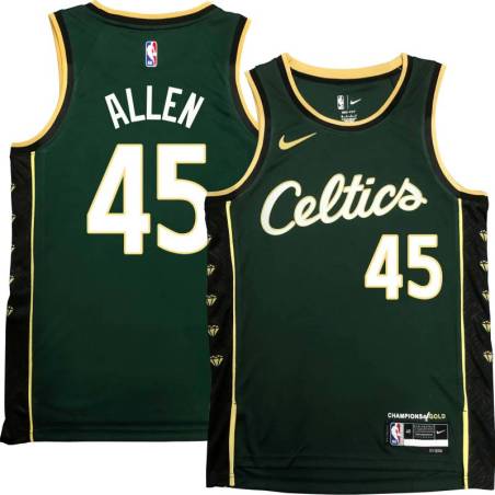 Celtics #45 Kadeem Allen 2022-2023 City Edition Jersey