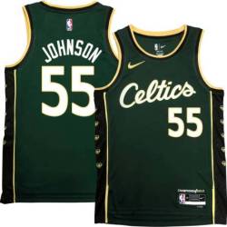 Celtics #55 Joe Johnson 2022-2023 City Edition Jersey