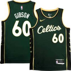 Celtics #60 Jonathan Gibson 2022-2023 City Edition Jersey