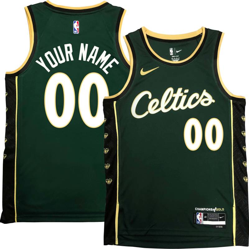 Celtics #00 Custom 2022-2023 City Edition Jersey