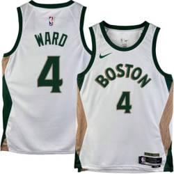 Celtics #4 Gerry Ward 2023-2024 City Edition Jersey