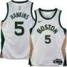 Celtics #5 Cecil Hankins 2023-2024 City Edition Jersey